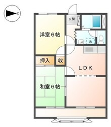 赤堀駅 徒歩7分 3階の物件間取画像